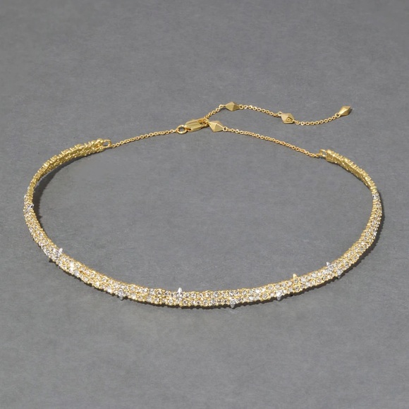 NWT Alexis Bittar Encrusted Spiked Choker Necklace - Picture 2 of 3